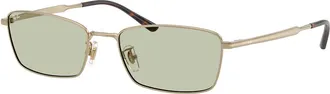 Ray-Ban RB8069D Asian Fit 9265/2 Mens Sunglasses Gold Size 55