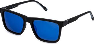 Fila SFID21 U28P Mens Sunglasses Black Size 56