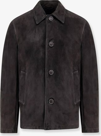 Salvatore Santoro Suede Jacket - SALVATORE SANTORO - gender_Man