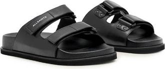 AllSaints Vex Sandal in Black at Nordstrom, Size 12