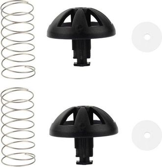 No Brand Portafiltro De Repuesto Para Cafetera, Compatible Con Los Accesorios Para Cafeteras Mr. Coffee Hamilton 990117900 Y 990237500 (2 Unidades)