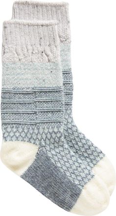 Smartwool Everyday Cable Jacquard Crew Socks in Pewter Blue at Nordstrom, Size Medium