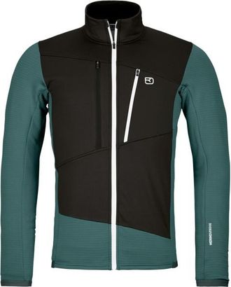 Ortovox Fleece Grid Jacket Fleecejacke für Herren | schwarz