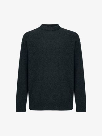 Genti Relaxed Roundneck | Donkergrijs