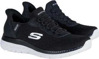 Skechers Ladies Swift Fit Bountiful Slip-On Trainer Black UK Size 5