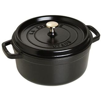 Staub Cocotte Redonda 12cm Da 20.1229.0600 - Preto
