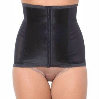 Rago Shapette Powermesh Cincher Plus Shapewear In Black