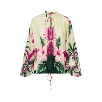 F.R.S. For Restless Sleepers F.r.s For Restless Sleepers, Dames, Blouses & Shirts, Veelkleurig, Maat: S Zijde