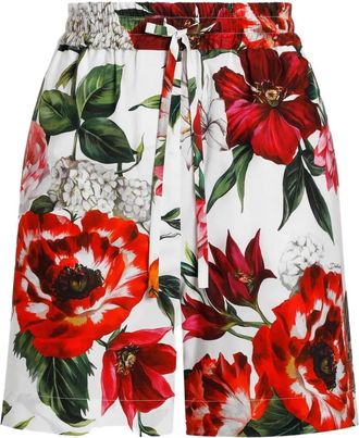 Dolce & Gabbana Shorts in cotone - Bianco