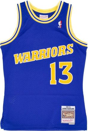 Mitchell & Ness Sportswear, male, Blue, Size: S NBA Road Jersey Hardwood Classics