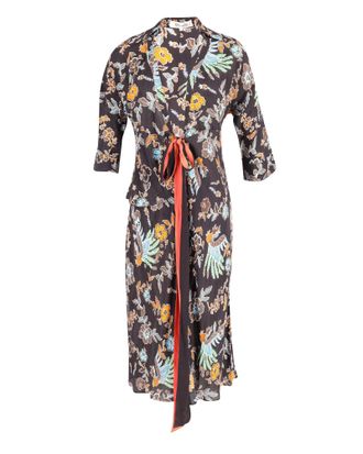 Diane Von F&uuml;rstenberg Diane Von Furstenberg Madalena Wrap Dress in Multicolor Viscose