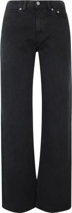 Our Legacy Wata Cut Jeans - Dames - Loose Fit Jeans - Zwart - W27 - Katoen - Jeans