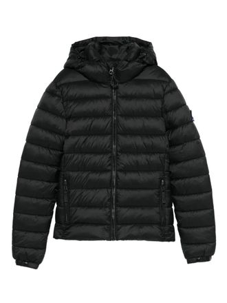 Superdry hooded padded jacket - women - Fabric - 8 - Black