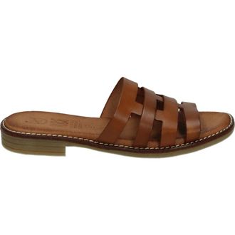 Hee Dames, Schoenen, Bruin, Maat: 38 EU Leer