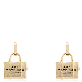 Marc Jacobs The Tote Bag Gold Earrings