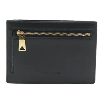 Bottega Veneta Wallets & Cardholders, female, Black, Size: ONE SIZE Intrecciato Leather Card Holder