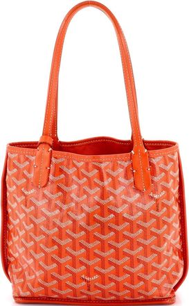 Goyard Anjou Reversible Tote Coated Canvas Mini