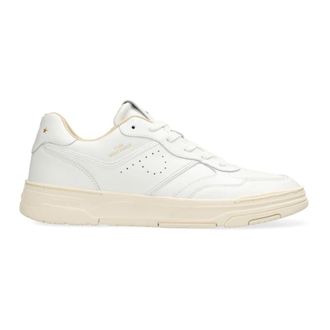 Pantofola D'oro Schoenen, Heren, Wit, 41 EU, Leer, Delle Sneakers