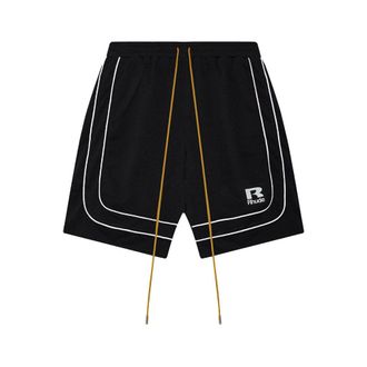 Rhude Training Shorts, male, Black, Size: XS Mesh Basketball Shorts Baggy