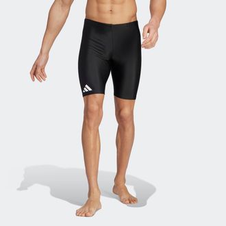 adidas Badehose ADIDAS PERFORMANCE SOLID JAMMER, Herren, Gr. 10 (XL), N-Gr, schwarz-weiss (schwarz, wei&szlig;), Obermaterial: 78% Polyamid, 22% Elasthan, Badehose