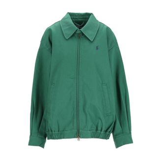 Polo Ralph Lauren Dames, Jassen, Groen, Maat: M Katoen