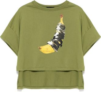 Undercover T-shirt con stampa grafica - Verde