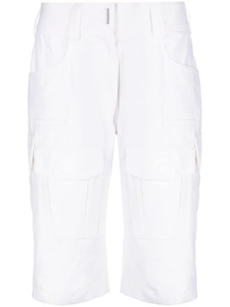 Givenchy Cargo bermuda shorts - Wit