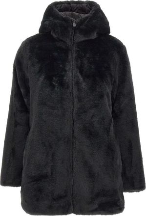 Save The Duck Bridget Reversible Faux Fur Jacket - Dames - Jassen - Zwart - 2XL - Polyester - Jassen