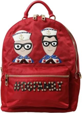 Dolce & Gabbana Pre-owned Fabric backpacks - Dames - Vintage Rugzakken - Veelkleurig - ONE Size - Leer - Vintage