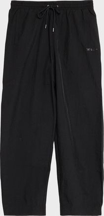 Off-white Men & apos;s Glossy Arrow Nylon Track Pants