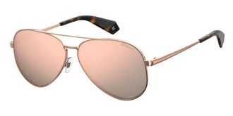 Polaroid PLD 6069/S/X 210/0J Womens Sunglasses Gold Size 61