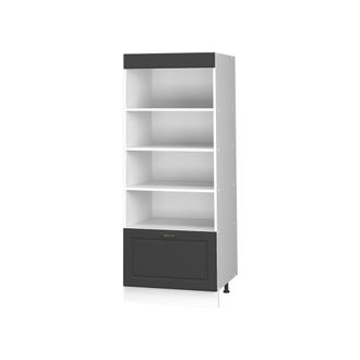Vicco Estanter&iacute;a De Cocina Fame-line, Antracita-oro Landhaus/blanco, 60 Cm, Vicco