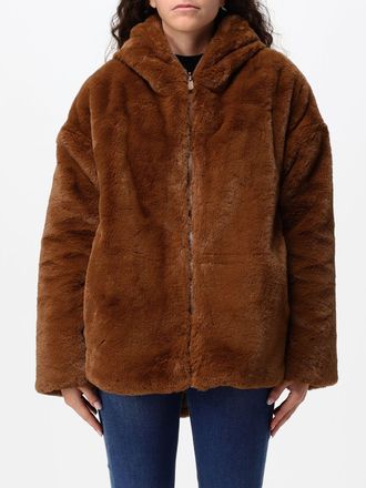 Save The Duck Davina Reversible Short Faux-Fur Jacket with Hood