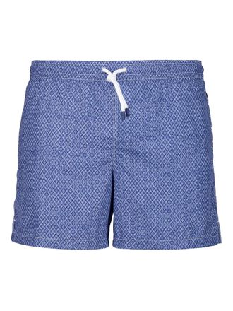 Fedeli diamond weave swim shorts - Blue