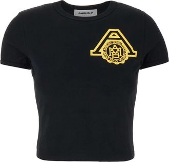 AMBUSH T-Shirts - Dames - T-shirts - Zwart - L - Katoen - Tops
