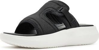 Clarks Solevana Mist Womens Sandals Black : 10 B - Medium, Synthetic