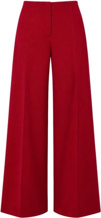 Liviana Conti Pantaloni Eric Palazzo - - Trousers - Donna - Rosso - M