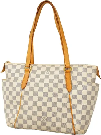 Louis Vuitton White Tote Bag (Pre-Owned)