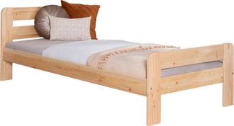Ticaa Massivholzbett »Bert, FSC-zertifiziert (Kiefer), Jugendbett, mit Lattenrost« 90x200cm, 100x200cm, 140x200cm, ideal für das Kinder- und Jugendzimmer, M