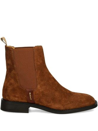 GANT Fayy boots - women - Suede/Polyethylene vinyl acetate (PEVA)/Fabric - 39 - Brown