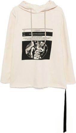Rick Owens Felpa con stampa - Toni neutri