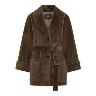 Seventy Abrigo de piel sint&eacute;tica Venezia - Jackets - Mujer - Marr&oacute;n - S