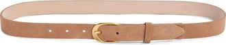 Rag & Bone Vera Slim Leather Belt in Tan at Nordstrom, Size X-Small