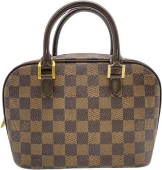 Louis Vuitton Pre-owned Handbags, female, Brown, Size: ONE SIZE Pre-owned Vintage Canvas Handbag
