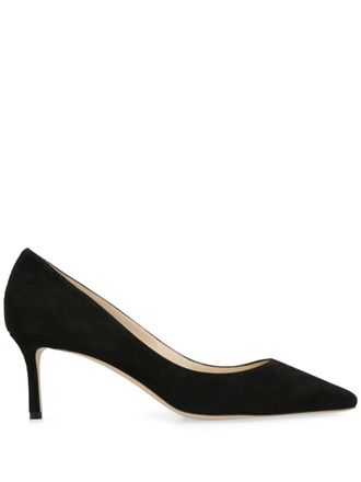 Jimmy Choo London 60mm Romy pumps - women - Suede - 35,5 - Black