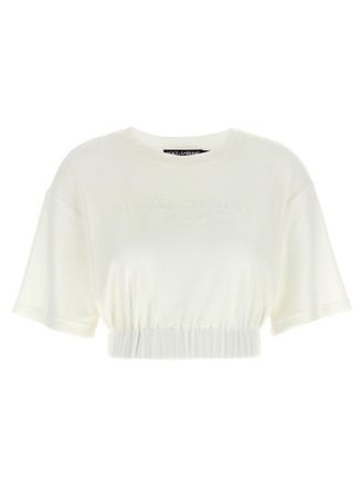 Dolce & Gabbana Logo Chenille Top