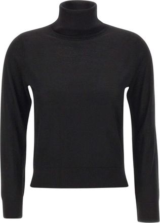 KANGRA Turtleneck Trui - Dames - Coltruien - Zwart - S - Truien & Vesten
