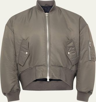 J.W.Anderson Mens Oversized Bomber Jacket