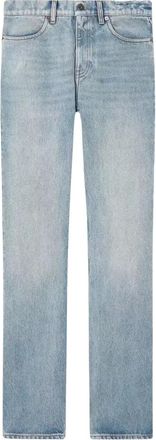 Golden Goose Straight Jeans - Dames - Regular Fit Jeans - Blauw - W27 - Katoen - Jeans