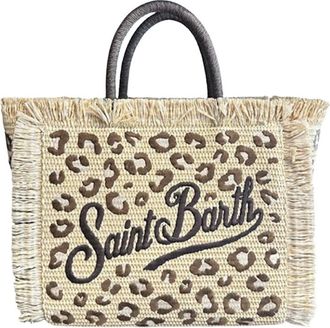 MC2 Saint Barth Tote Bags, unisex, Multicolor, Size: ONE SIZE Colette Straw Bag